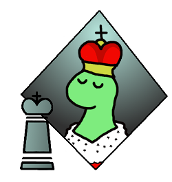 Deno dressed as a king