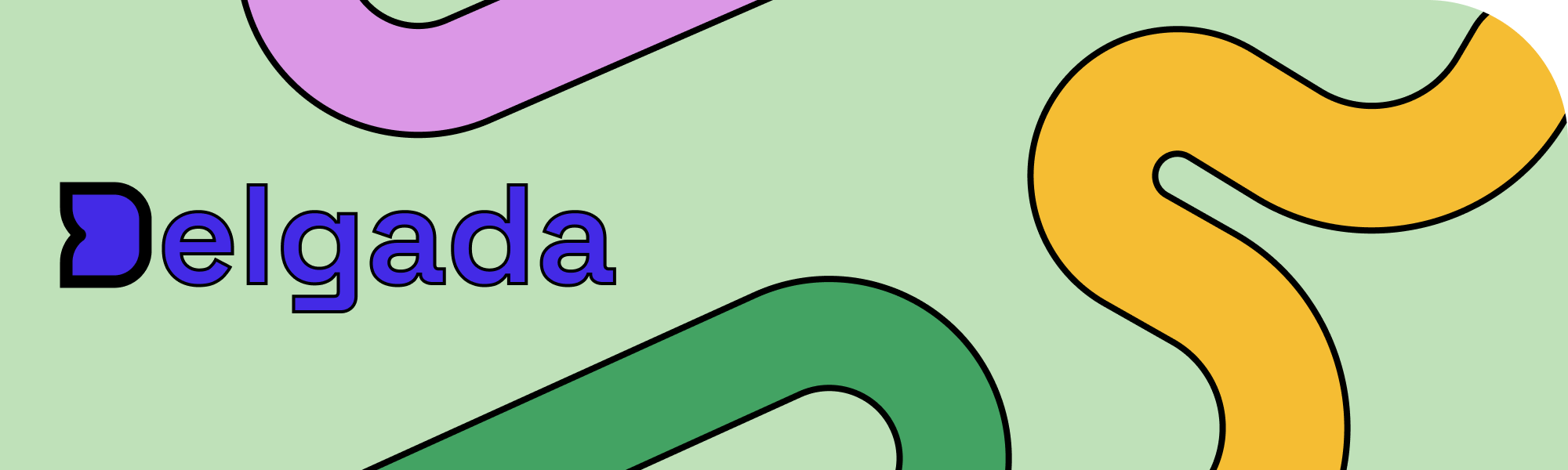 Delgada logo banner